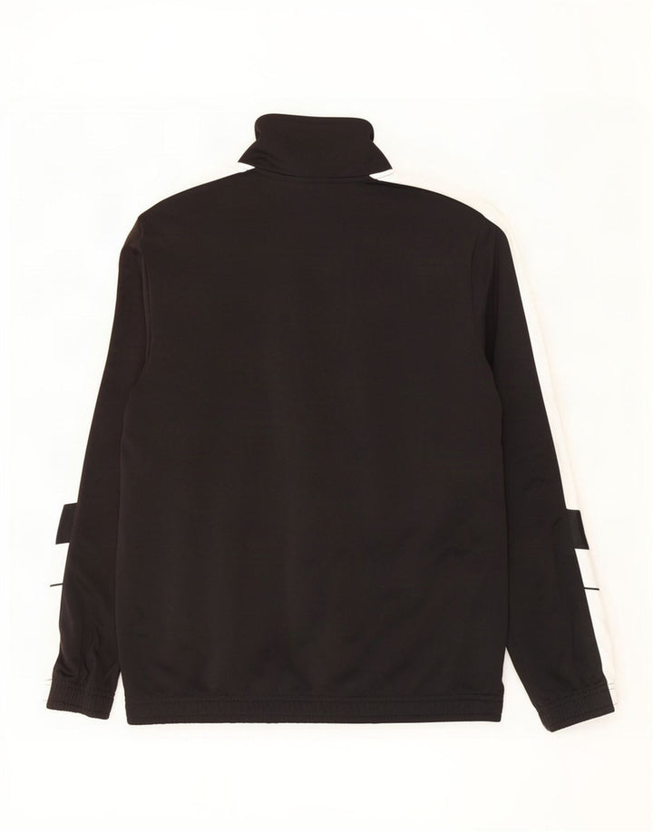 Puma Chaqueta de chándal para hombre con diseño color block en negro mediano