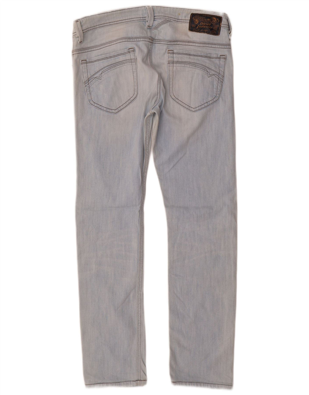Diesel Vaqueros Rectos Hombre W32 L29 Azul