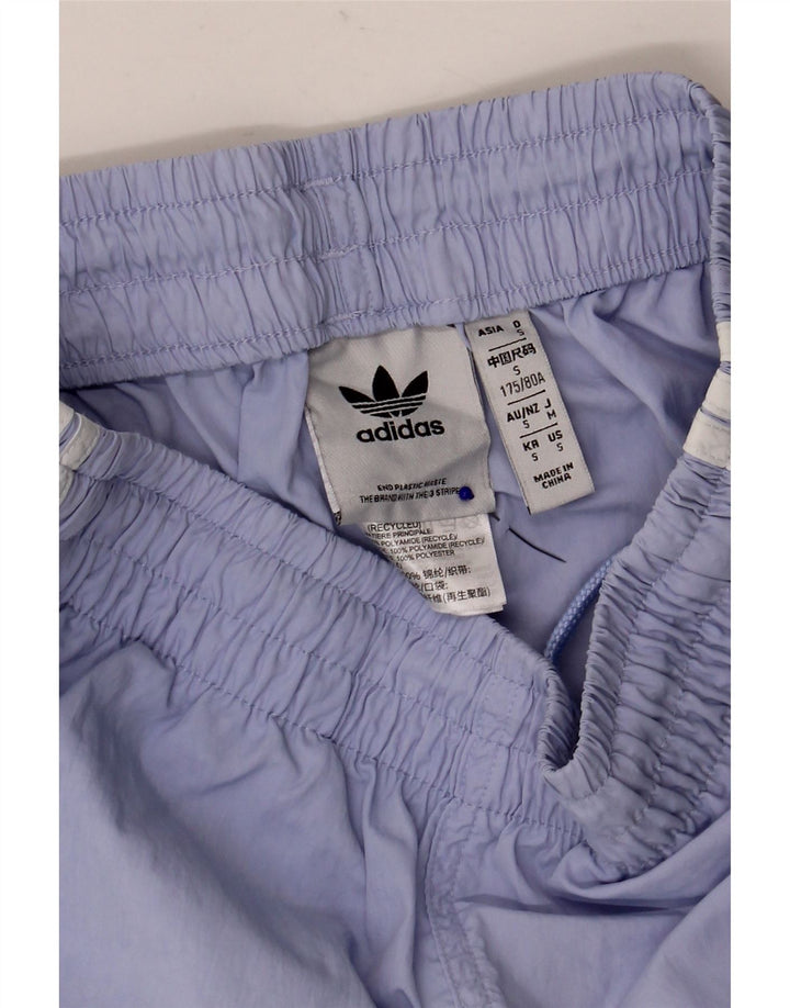 Adidas Pantalones cortos deportivos para mujer UK 8 Small Púrpura Poliéster