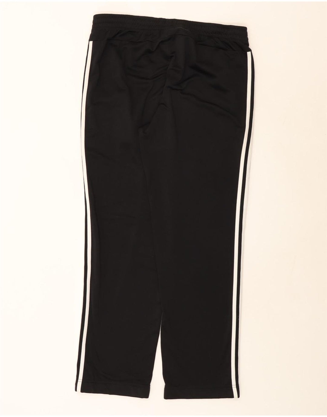 Adidas Pantalones de chándal para hombre ES 46/48 XL Negro Poliéster