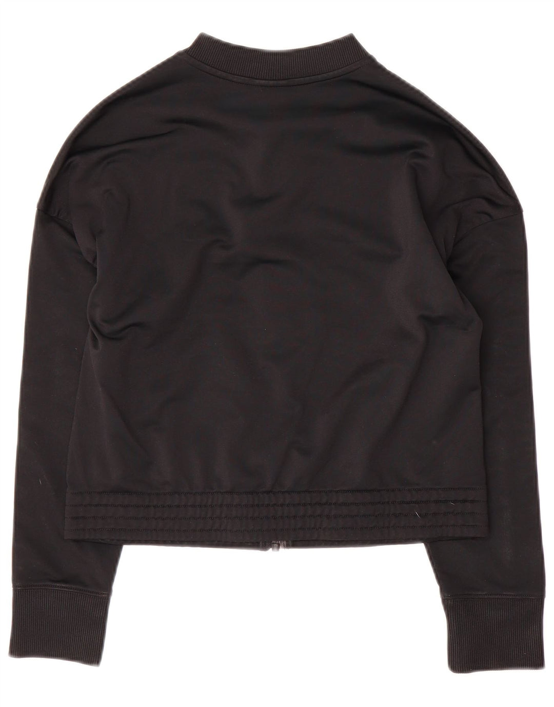 NIKE - Chaqueta de chándal gráfica para niñas, 12-13 años, talla grande, color negro