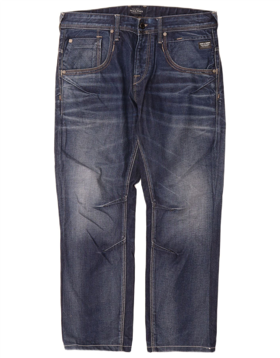 Jack & Jones Vaqueros Rectos Hombre W32 L30 Algodón Azul