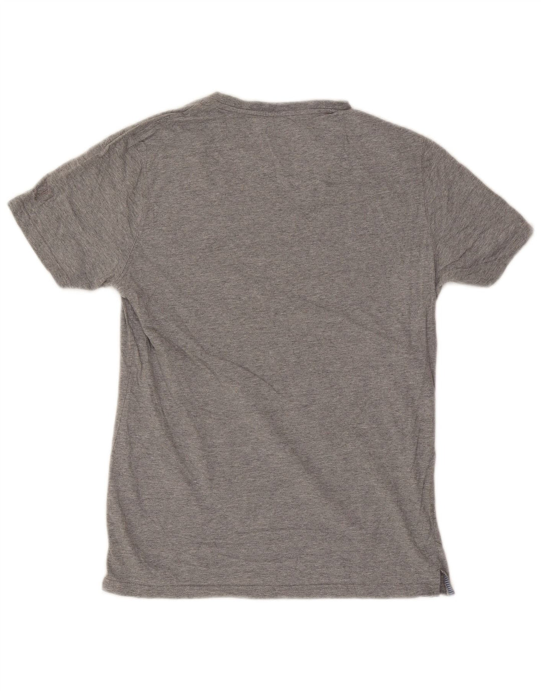 Camiseta Massimo Dutti Hombre Top Gris Medio