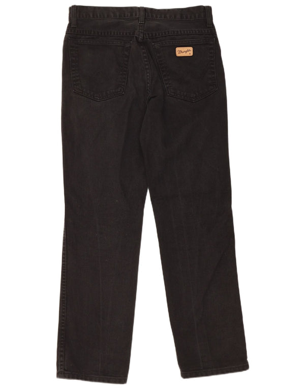 Wrangler Vaqueros rectos Texas para hombre W32 L30 Algodón negro