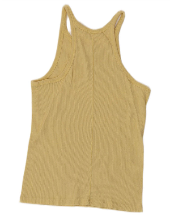 Levi's - Camiseta sin mangas para mujer, talla 40, color amarillo mediano