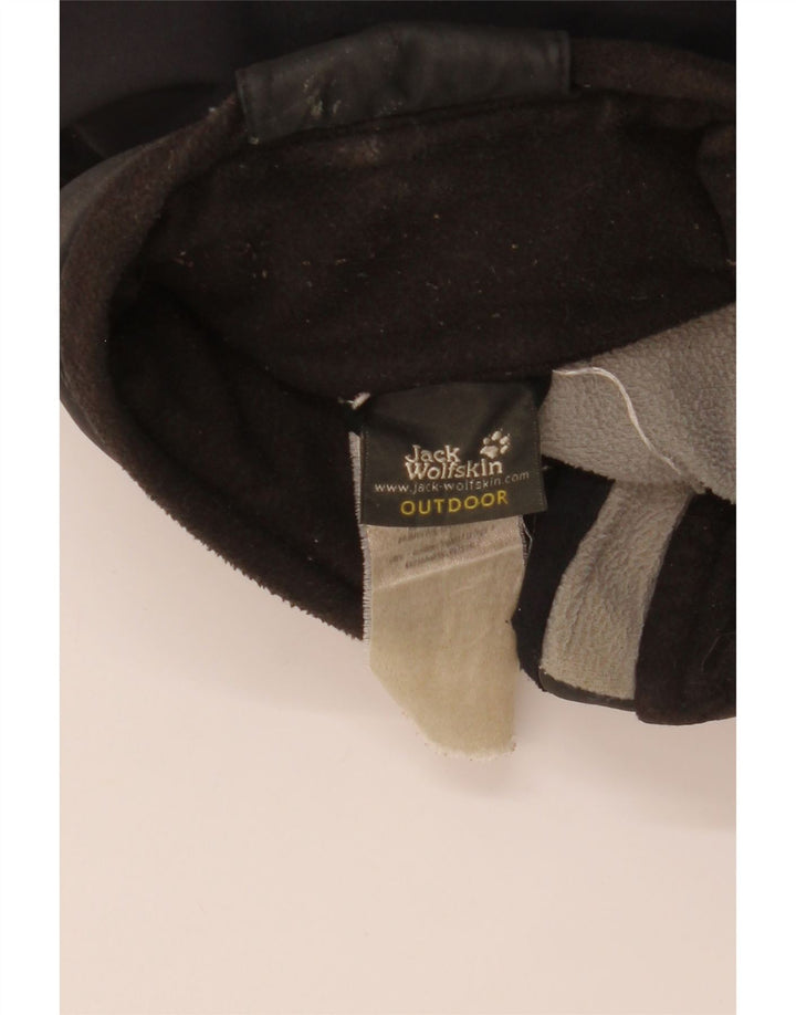 Jack Wolfskin Chaqueta cortavientos para hombre UK 40/42 Mediano Negro Poliéster