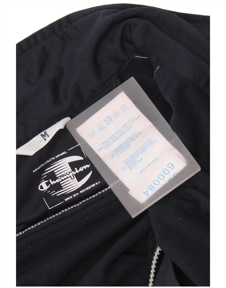 CHAMPION Chaqueta superior de chándal para hombre Poliéster azul marino mediano
