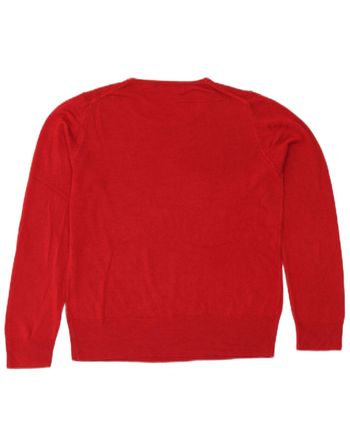 Marks & Spencer - Jersey de cuello redondo para mujer, talla 40, color rojo