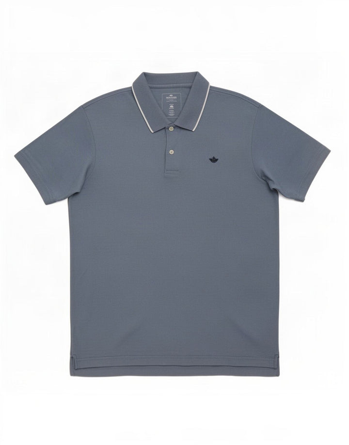 Dockers Polo Hombre Algodón Azul Medio