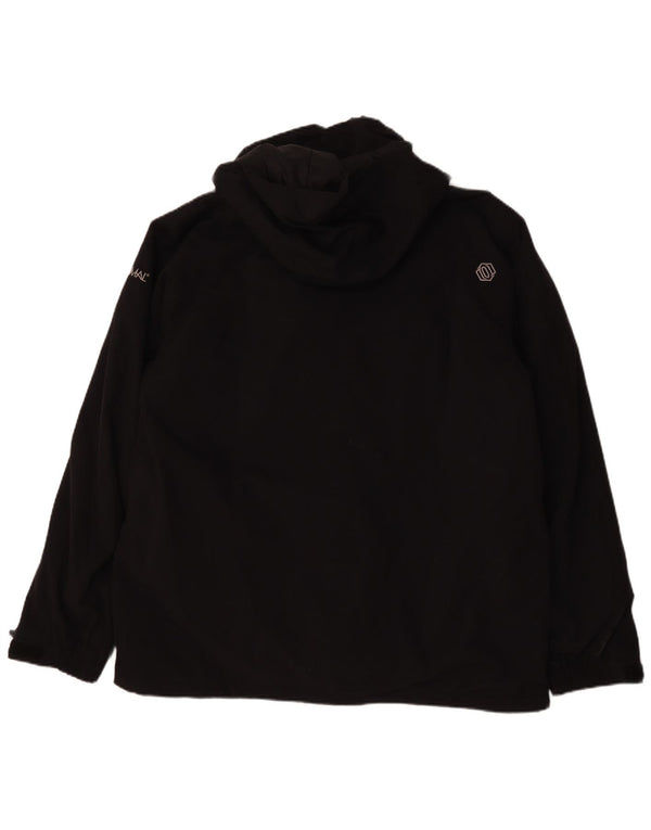 Chaqueta utilitaria con capucha para hombre Animal UK 42 XL Nylon negro