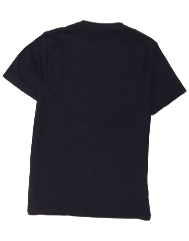 Camiseta con gráfico para hombre de Mountain Warehouse Camiseta mediana de algodón azul marino