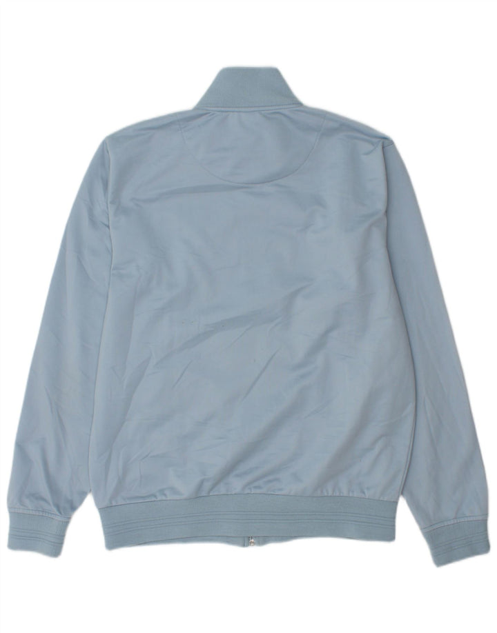 Asics Hombre Chándal Top Chaqueta Poliéster Azul Medio