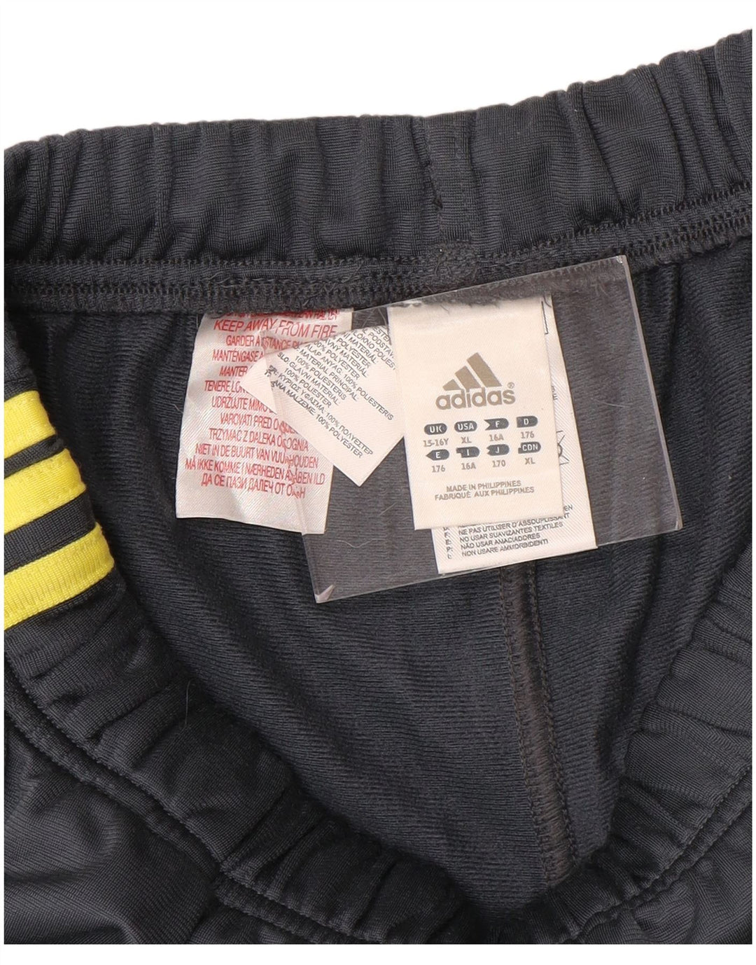 Pantalón Chándal ADIDAS Niño 15-16 Años Gris Poliéster