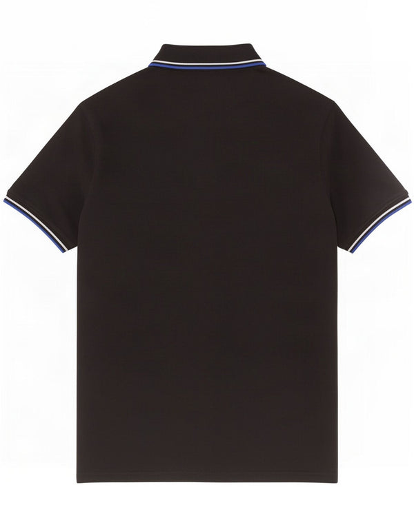 Champion Polo Hombre Algodón Negro Mediano