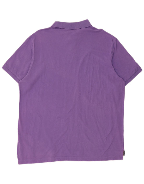 IZOD Polo Hombre 2XL Algodón Morado