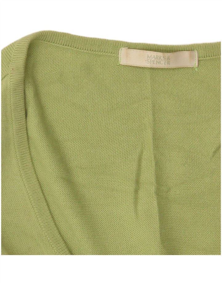 MARKS & SPENCER Camiseta sin mangas extragrande para mujer UK 40 XL Verde