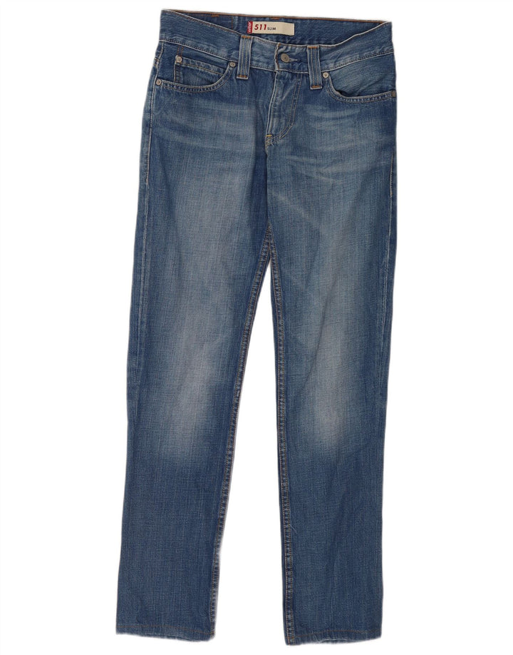 Vaqueros Levi's Mujer 511 Slim W30 L30 Algodón Azul
