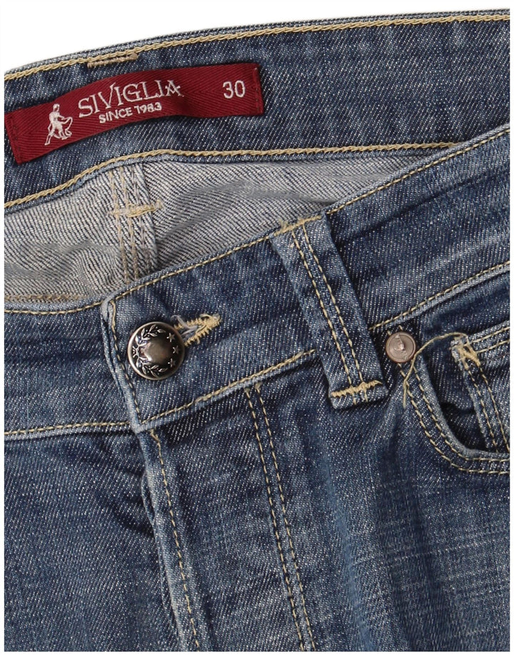 SIVIGLIA Vaqueros Slim Mujer W30 L32 Azul Algodón