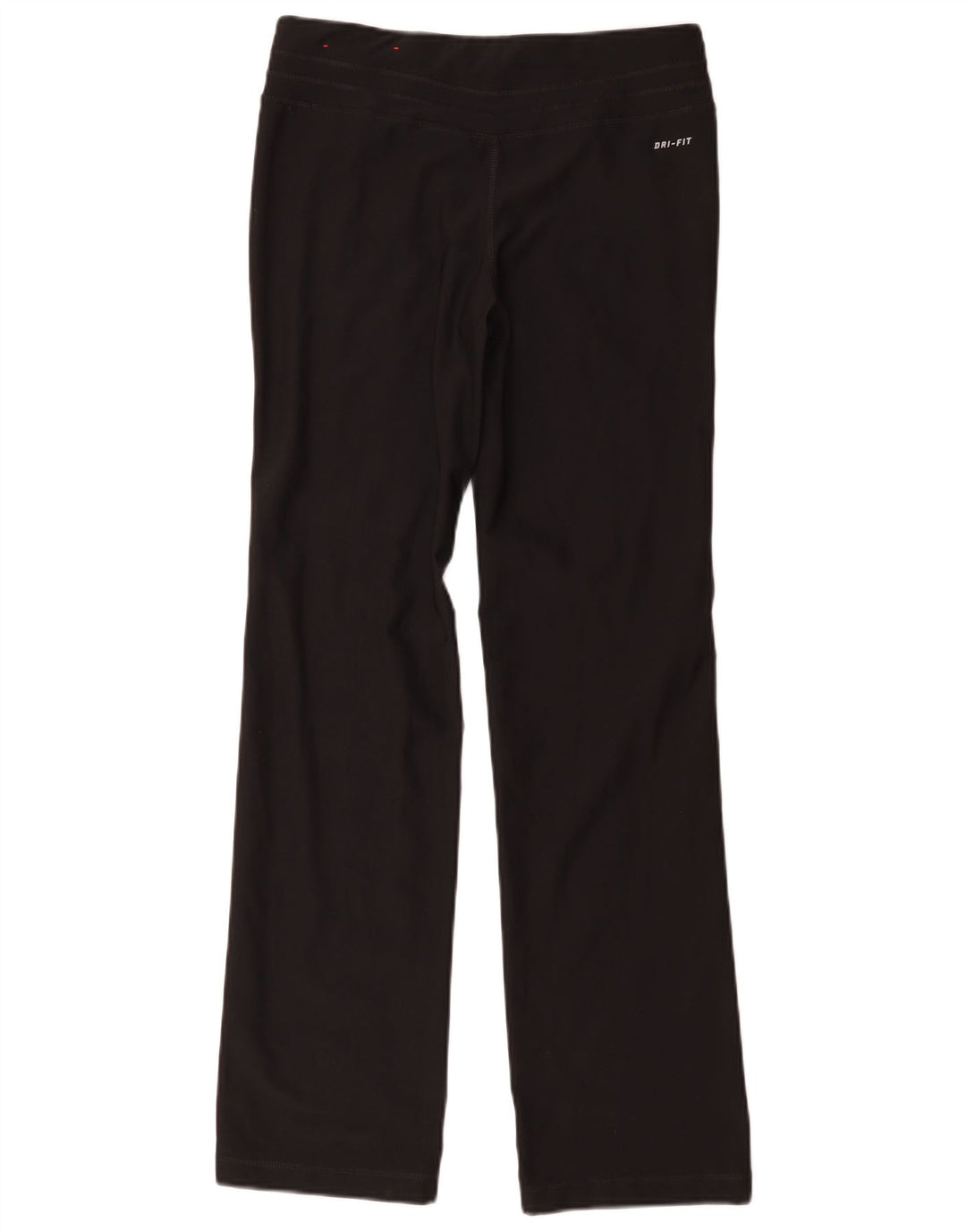Nike Mujer Dri Fit Chándal Pantalones UK 10 Pequeño Poliéster Negro