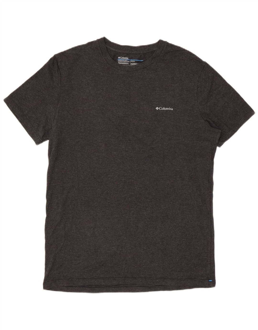 Columbia Camiseta regular de manga corta para hombre Top de algodón moteado gris medio