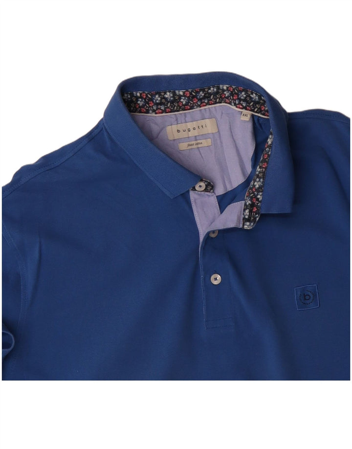 BUGATTI Polo Hombre 2XL Algodón Azul
