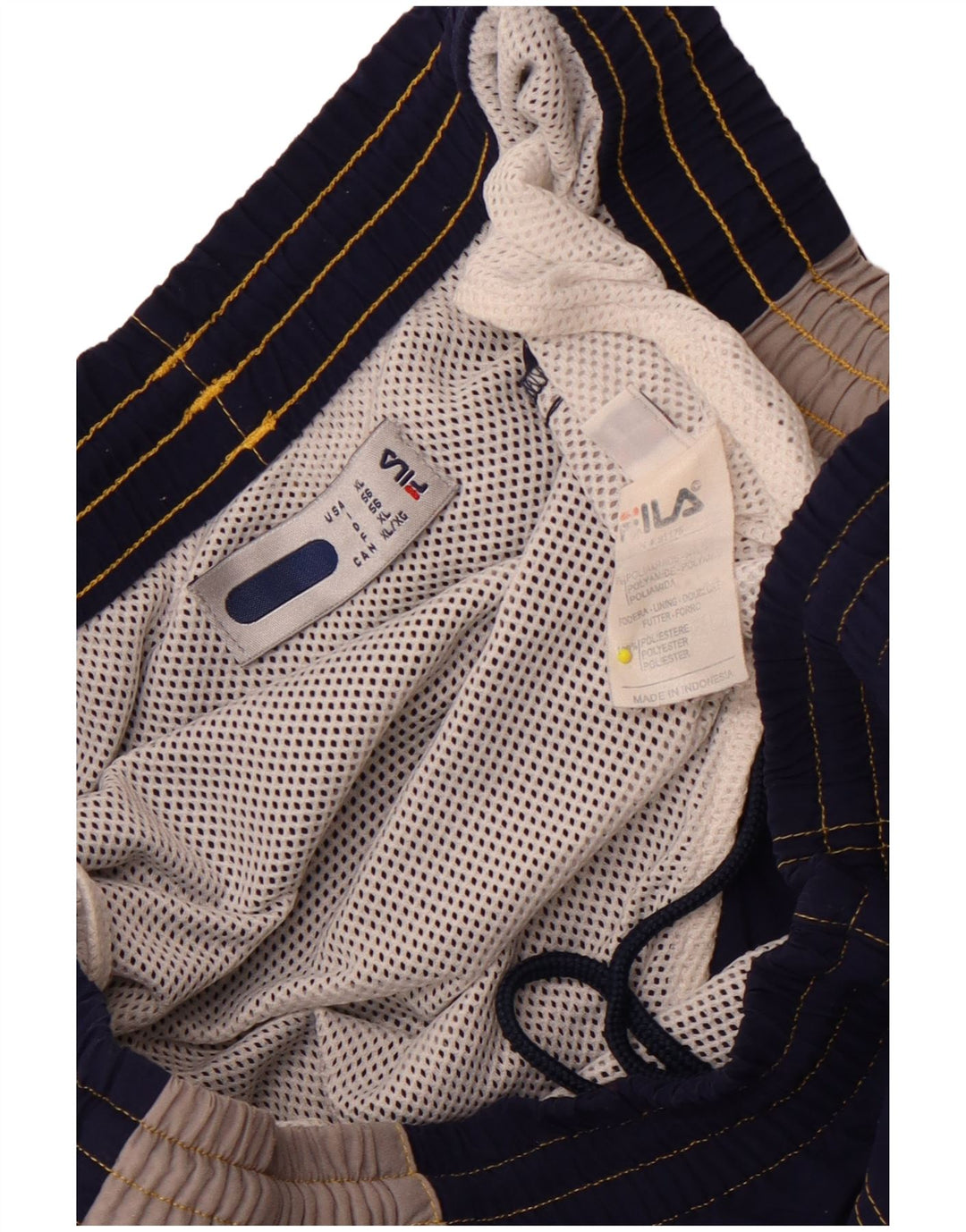 Fila Bañador Cargo Hombre XL Azul Marino Colorblock Poliamida