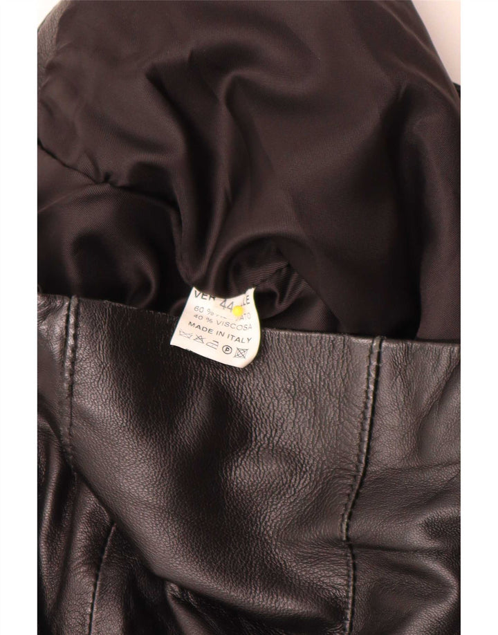 Chaqueta de cuero para mujer Private IT 44 Medium Black
