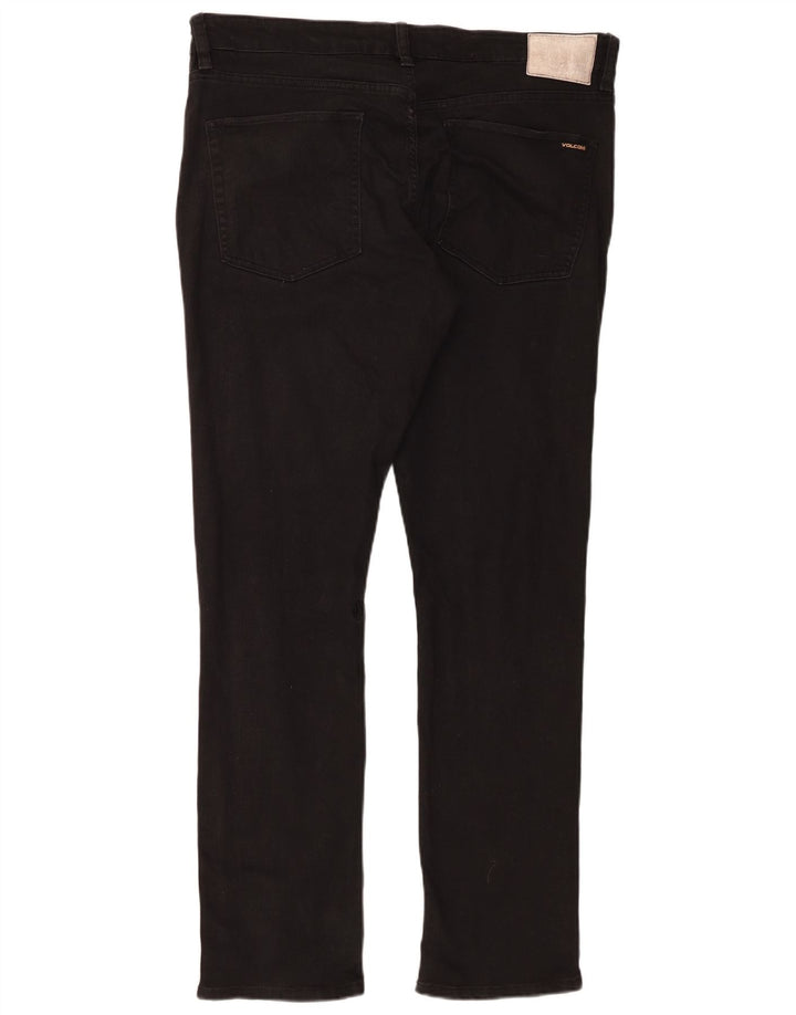 Vaqueros pitillo para hombre Volcom W36 L32 Algodón negro