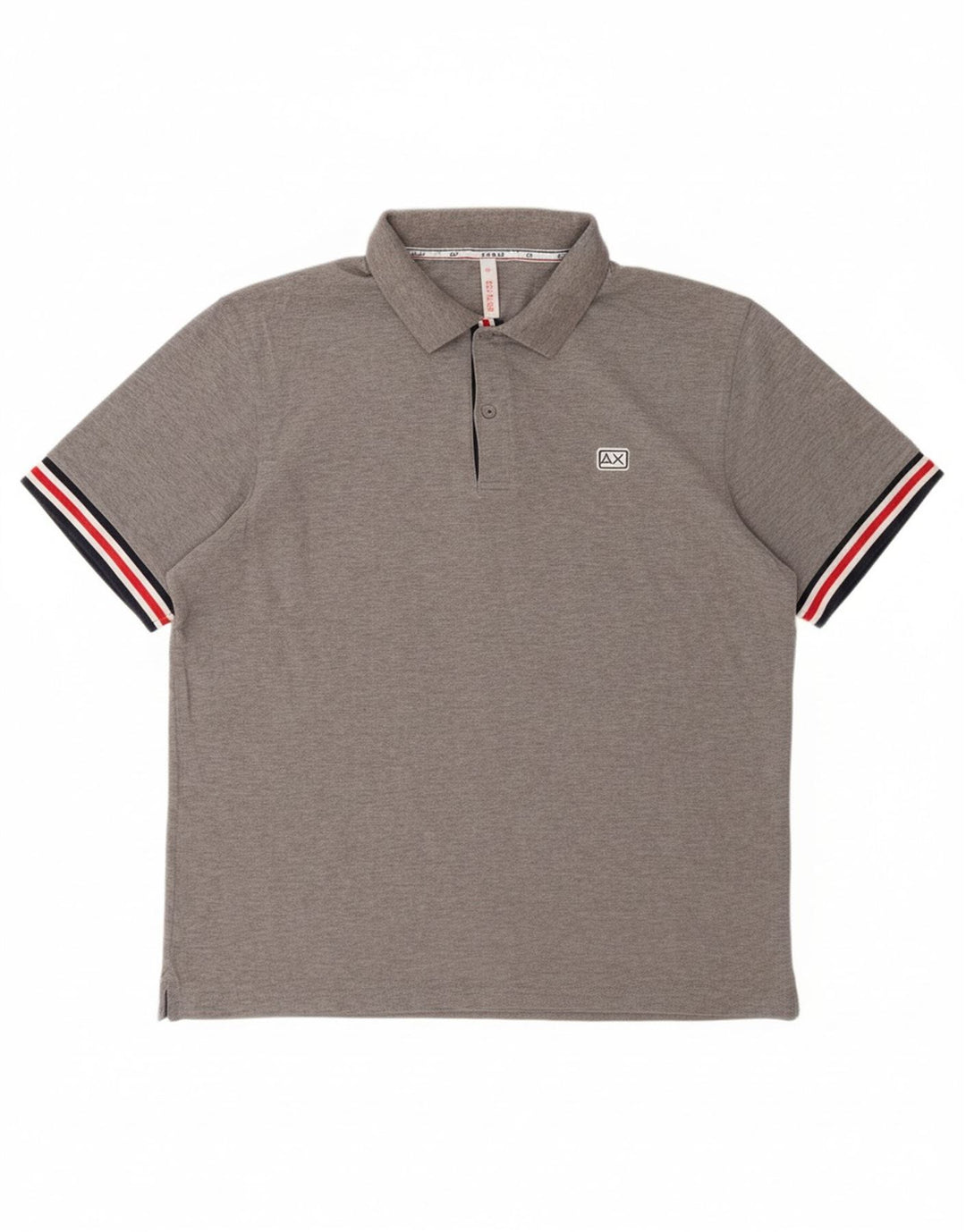 SUN68 Mens Polo Shirt 2XL Grey Cotton