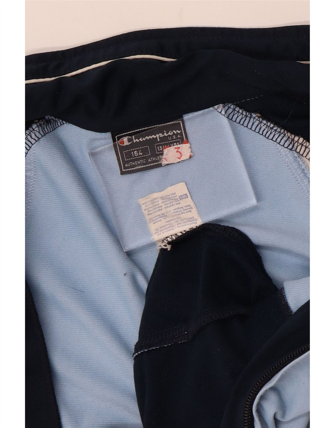 CHAMPION Chaqueta de chándal para niño 13-14 años Azul Poliéster color block