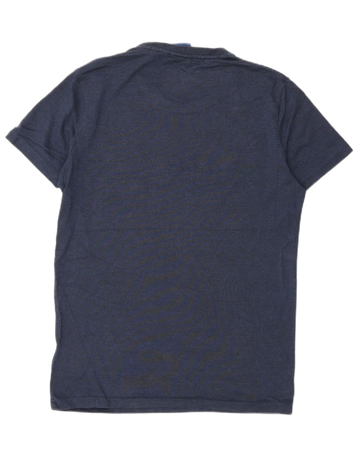 Superdry Camiseta con gráfico gráfico para hombre, parte superior mediana de algodón azul marino