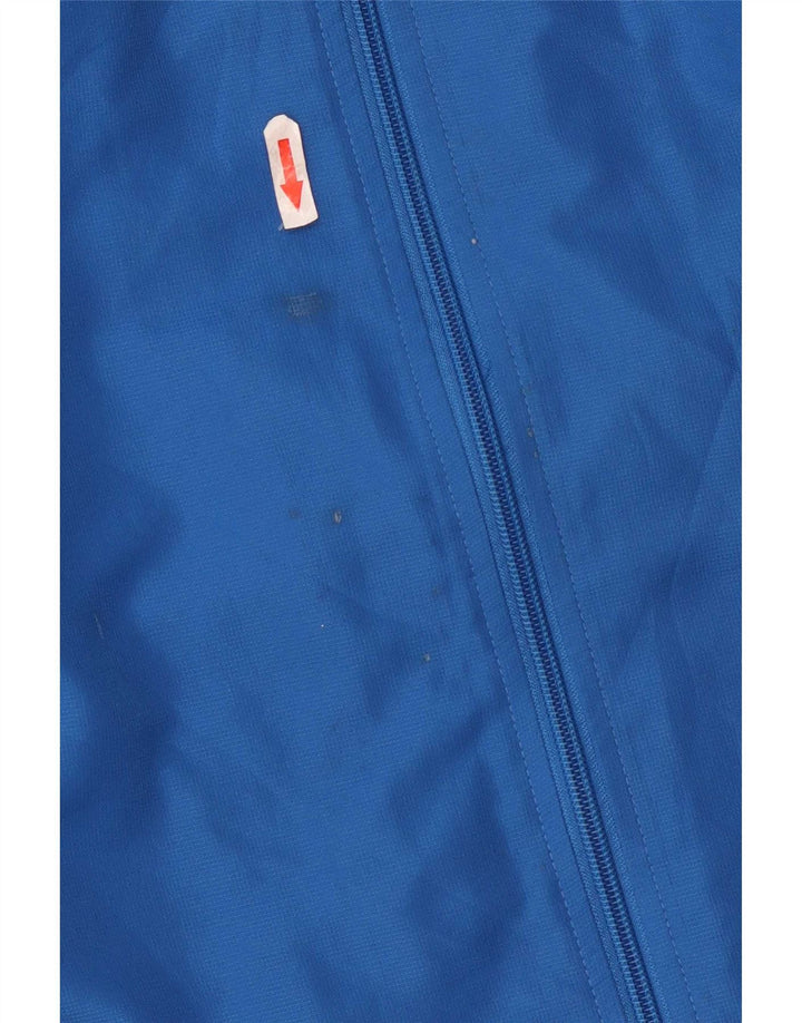 Asics Hombre Graphic Chándal Top Jacket XL Azul Colorblock Poliéster