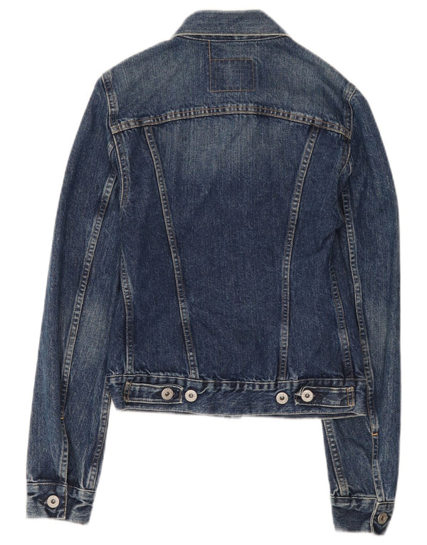 Replay Chaqueta vaquera para mujer UK 6 XS Algodón azul