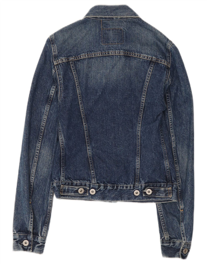 Replay Chaqueta vaquera para mujer UK 6 XS Algodón azul