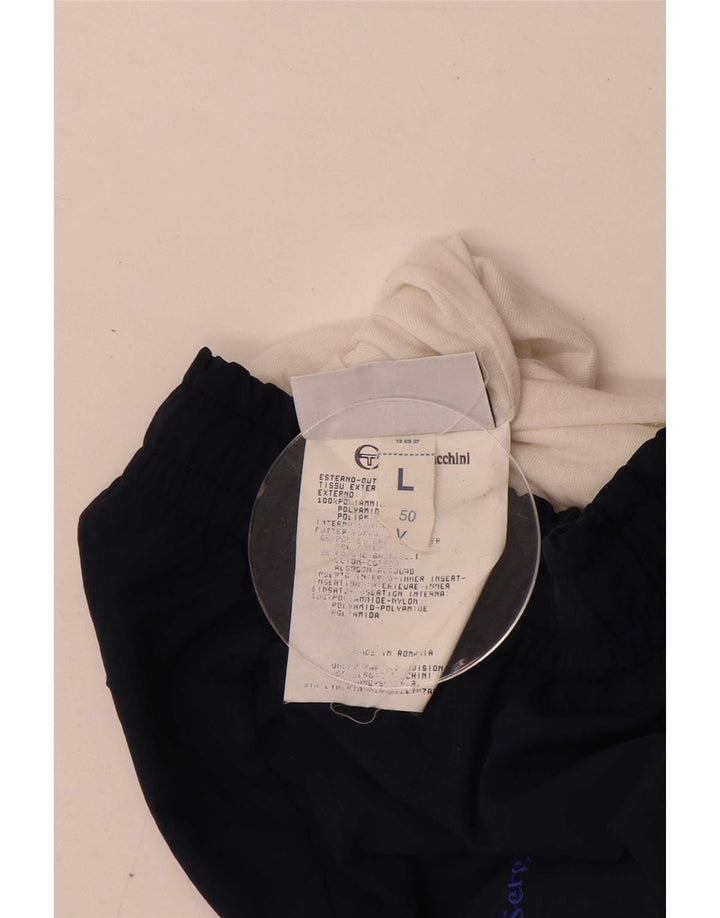 Sergio Tacchini Pantalón Chándal Hombre Large Azul Marino Poliamida