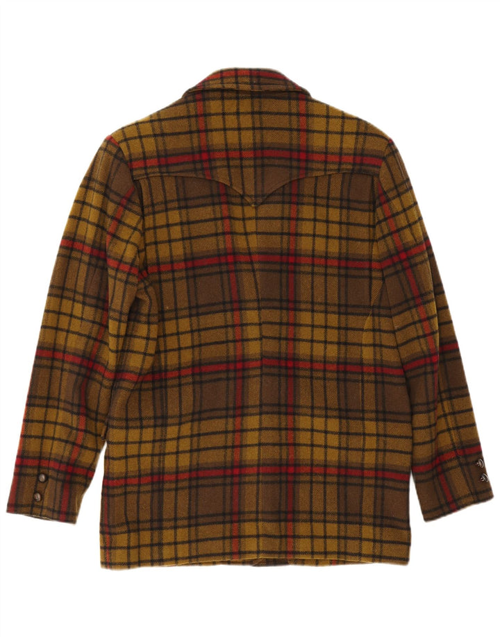 Banana Republic Chaqueta tipo blazer extragrande con 3 botones para mujer UK 6 XS Khaki Check