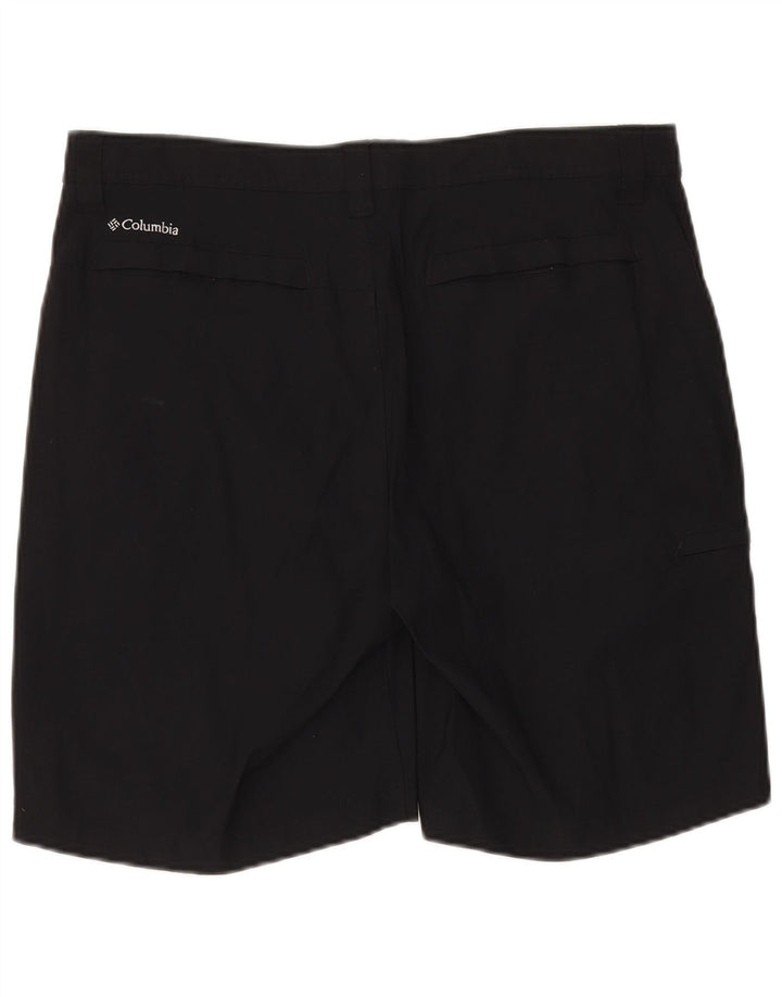 Columbia Pantalones cortos cargo Omni-Shield para hombre W36 Nylon negro grande