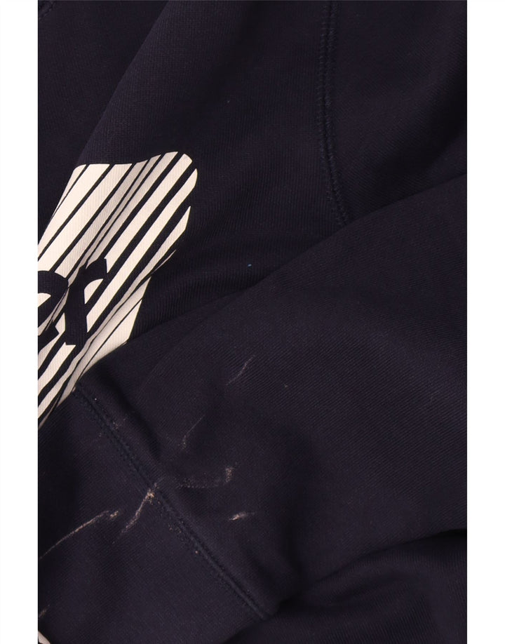 Wrangler Hombre Sudadera Gráfica Jumper Medium Azul Marino Algodón