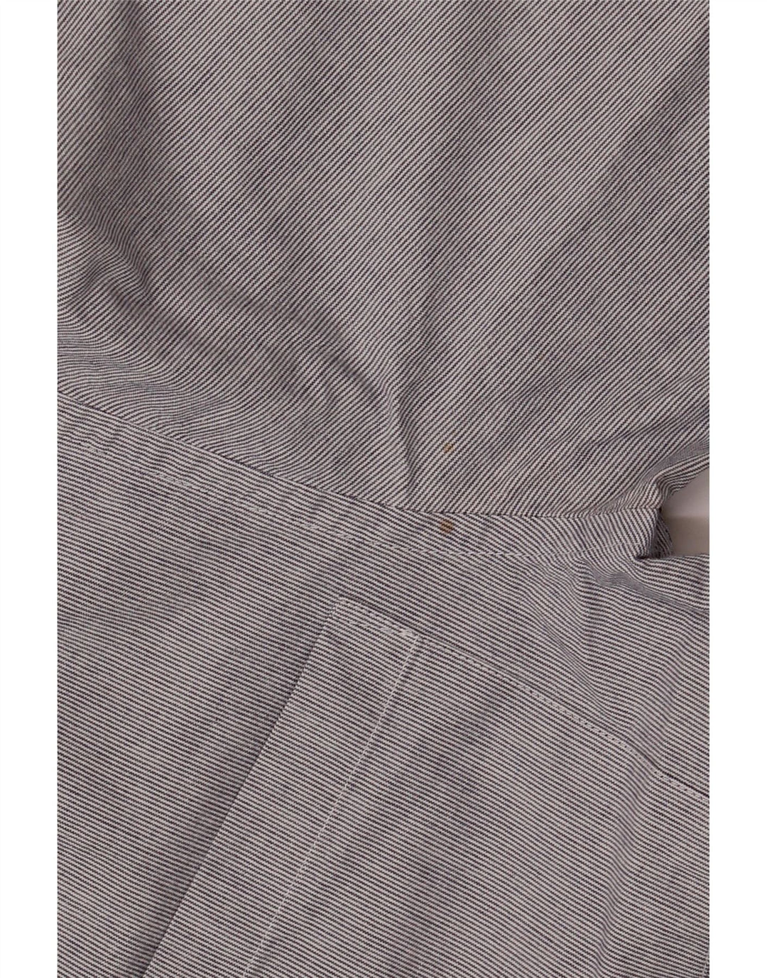 Camisa JAEGER para hombre XS Algodón a rayas azul marino