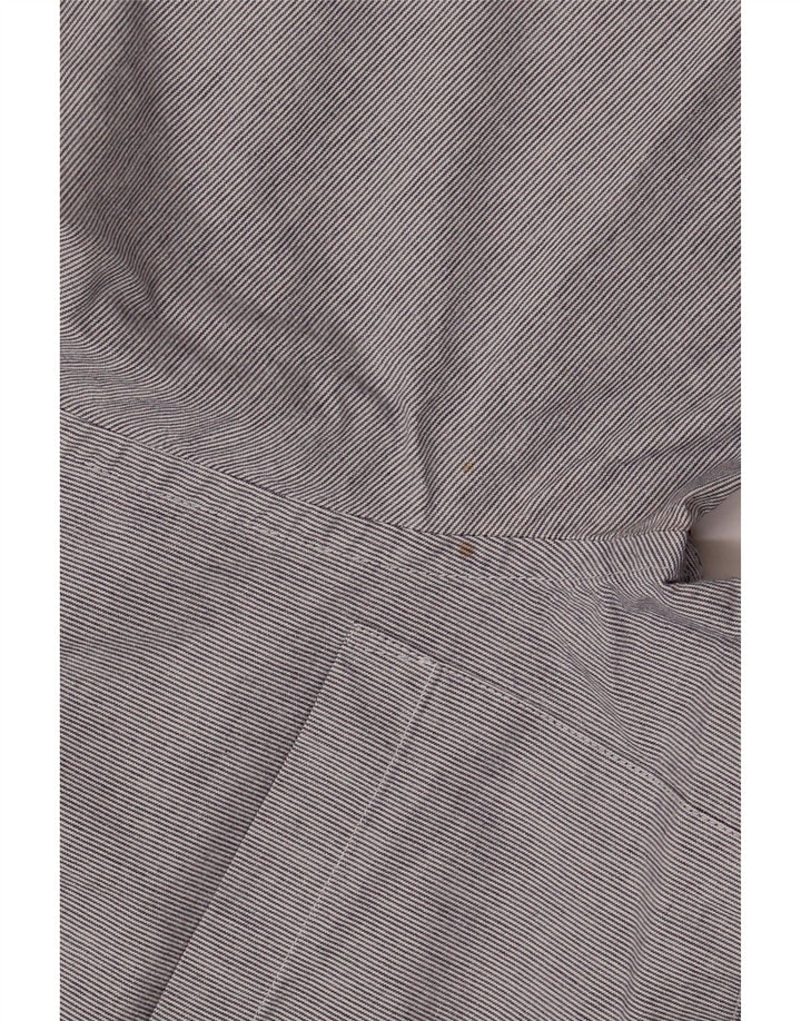 Camisa JAEGER para hombre XS Algodón a rayas azul marino