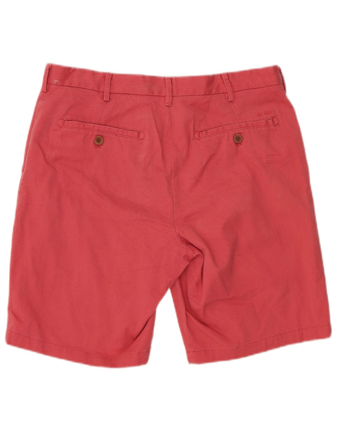 IZOD Pantalones cortos chinos para hombre W32 Algodón rojo medio