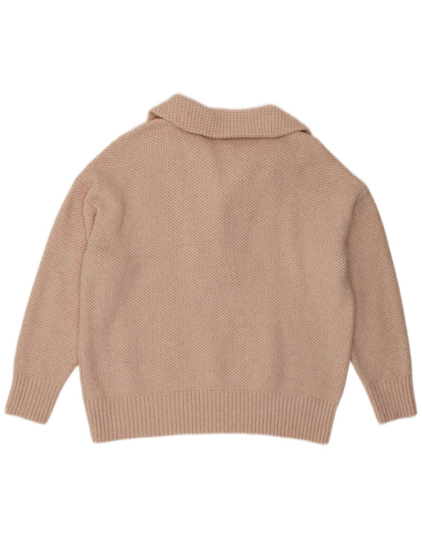 Suéter tipo jersey con cuello tipo polo para mujer de Fat Face UK 40 XL Acrílico rosa