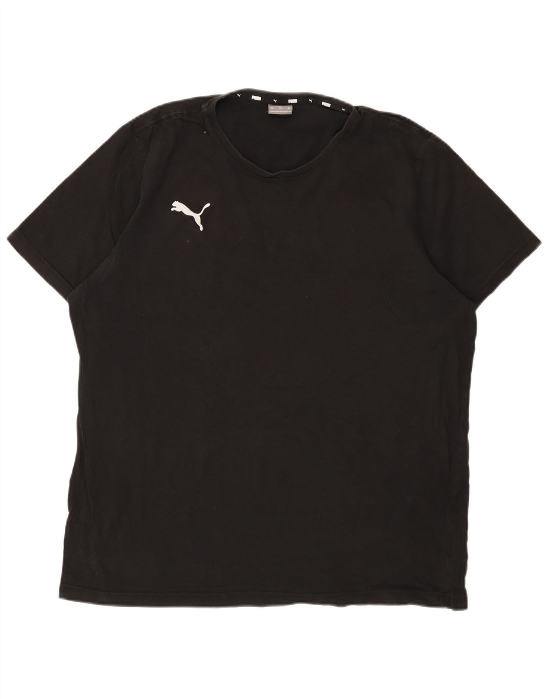 Puma Camiseta para hombre Top 2XL Algodón negro