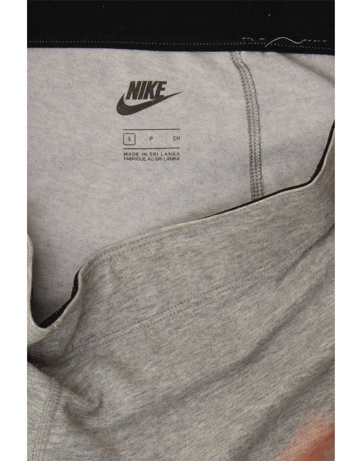 Nike Leggings gráficos para mujer UK 8 Small Gris