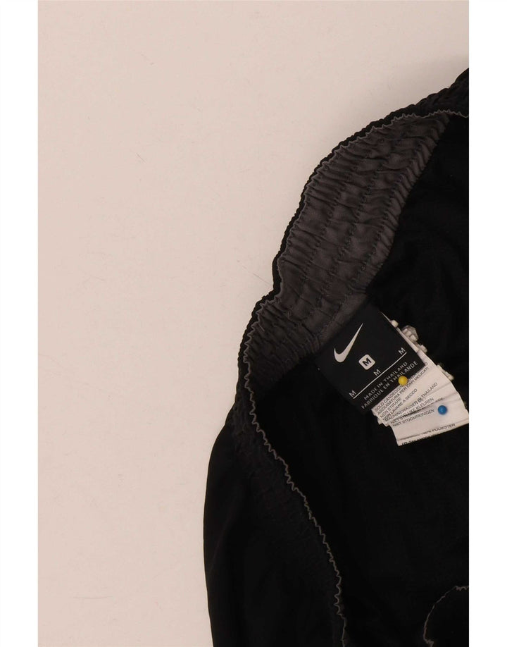 Nike Pantalones cortos deportivos gráficos para mujer UK 12 Mediano Negro Poliéster