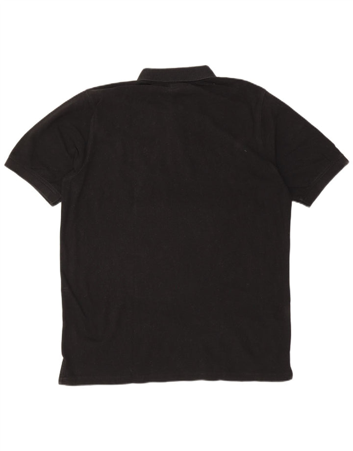 FILA Polo para hombre 2XL Algodón negro