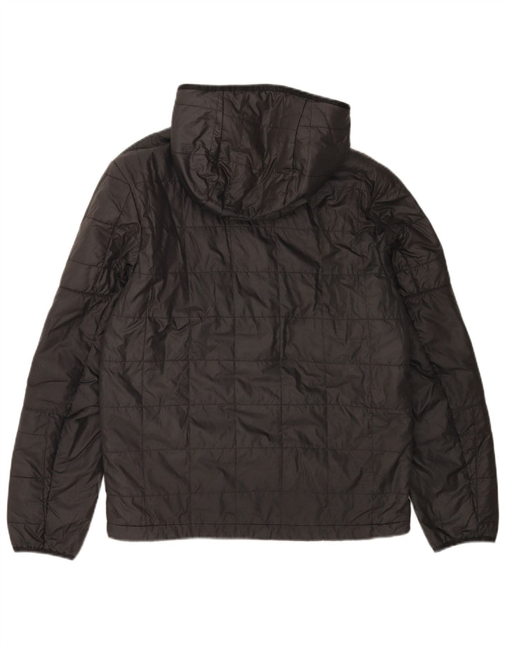 Nike - Chaqueta cortavientos con capucha para hombre, talla 36, color negro