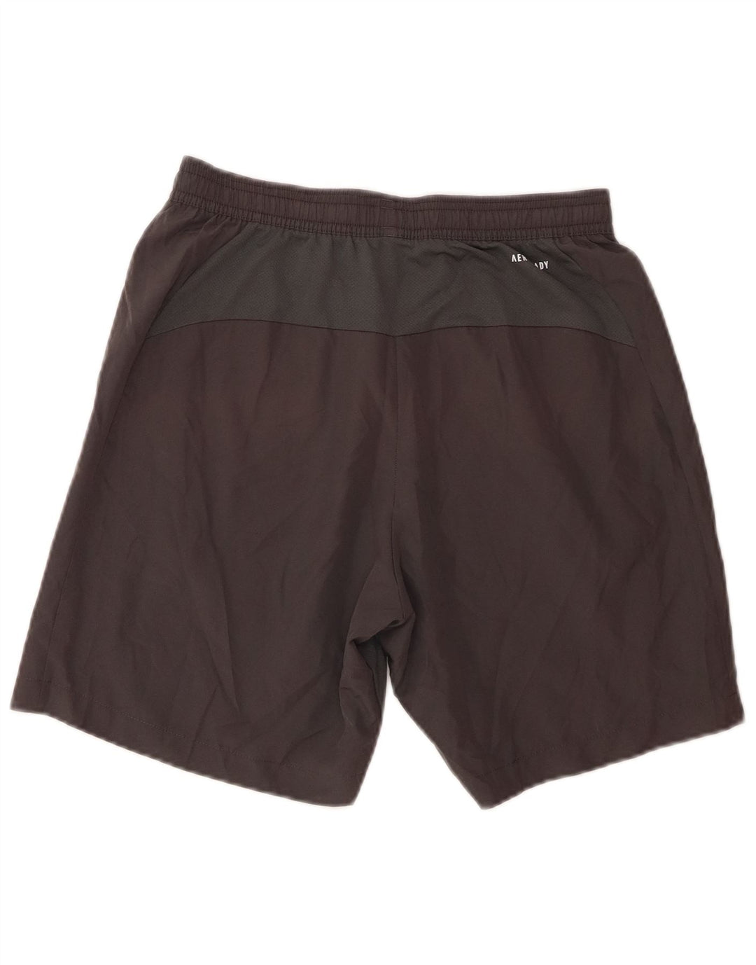 Adidas Mens Aeroready Sport Shorts Pequeño Gris Poliéster