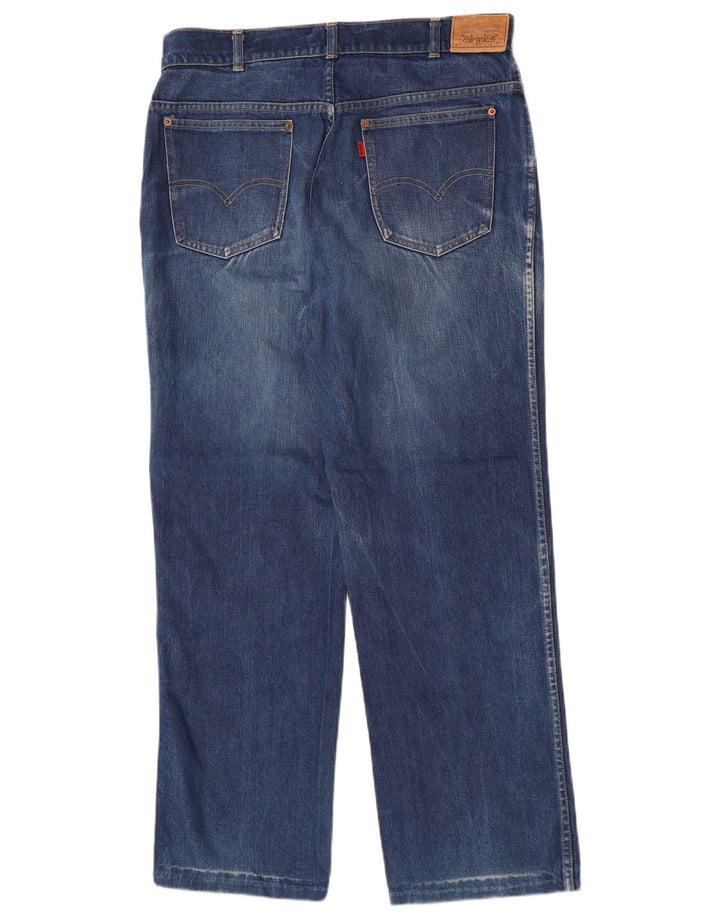 Vaqueros Levi's Hombre Rectos W36 L30 Algodón Azul