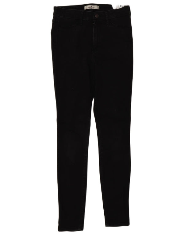 Hollister Jeans Ajustados para Mujer US 3 XS W26 L29 Algodón Negro
